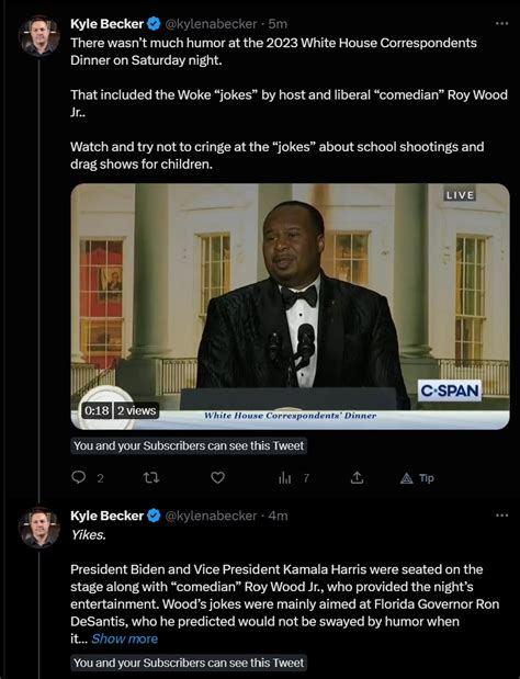 Heres what former Fox News producer Kyle Becker shared on X Flashback Remember when Trump got interrupted by NBC hack kwelkernbc for saying the J6. . Kyle becker twitter